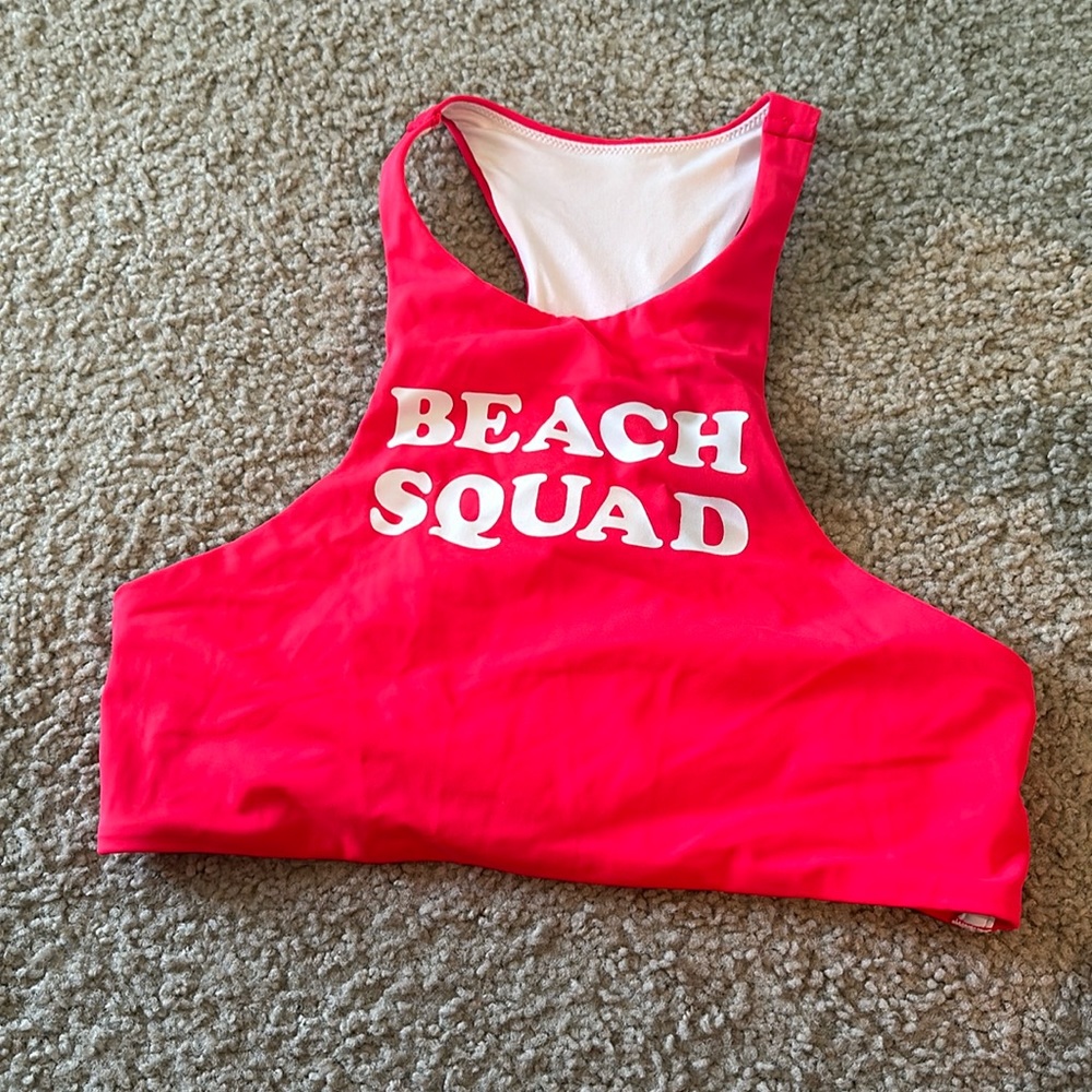 Pink Bathing Suit Top